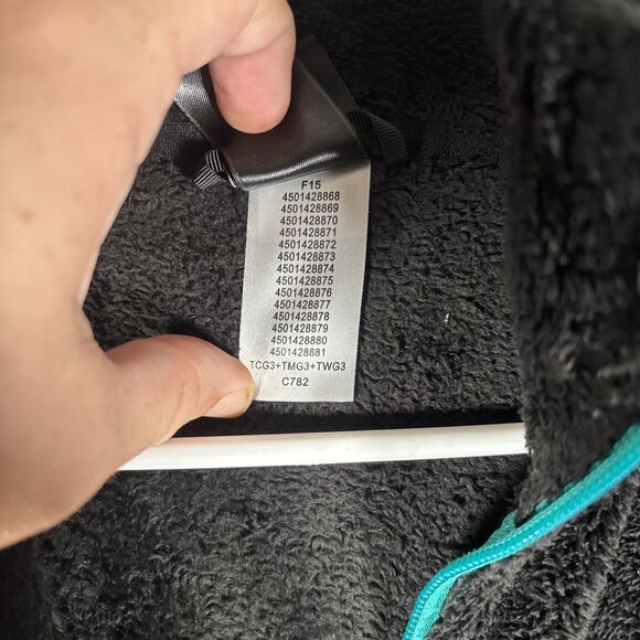 The North Face Osito 2 Full Zip Fleece Jacket Women Size S Black Hiking Outdoors - Picture 13 of 13